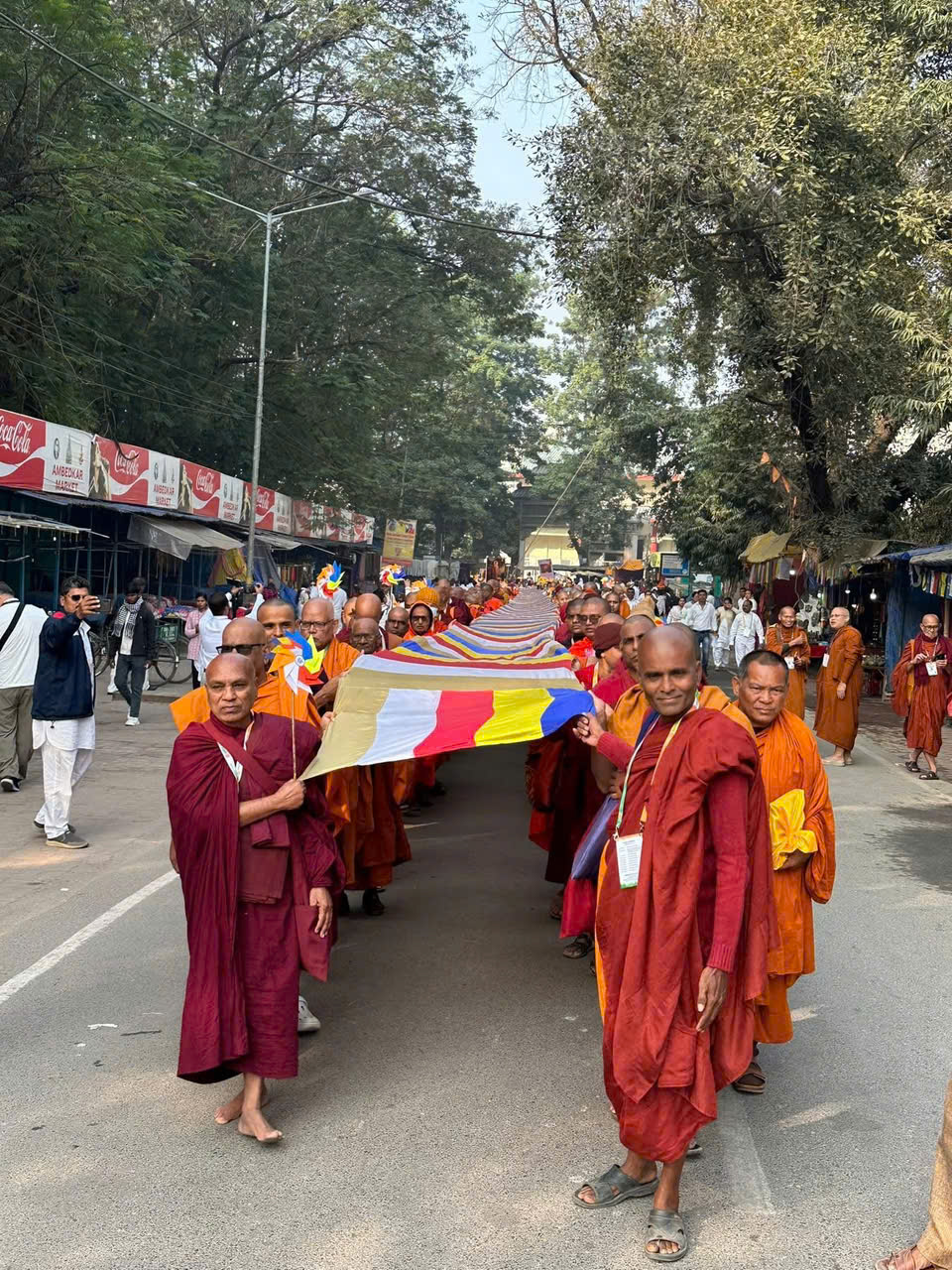 Lễ Rước kinh tạng Tipitaka quốc tế lần thứ 20 tại Bồ Đề Đạo Tràng Ấn Độ .